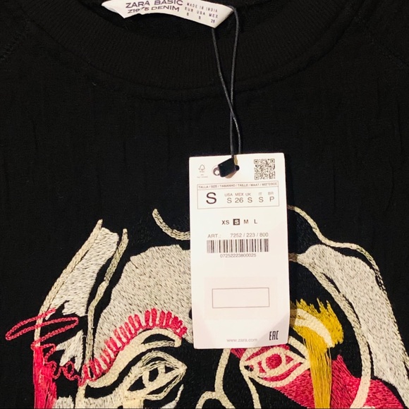 🌺🌺BNWT Zara Basic Denim Sweater🌺🌺 - Picture 5 of 7